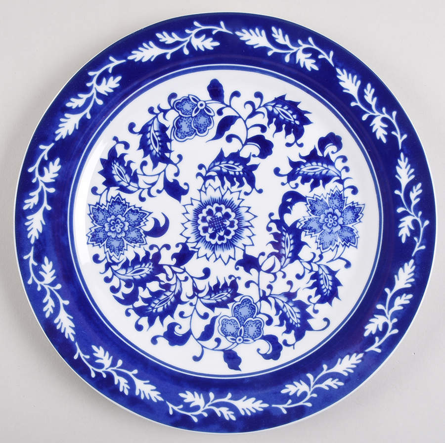 Asian Garden 12" Chop Plate (Round Platter) by Bombay-1