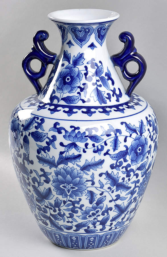 Asian Garden 14" Vase by Bombay-1