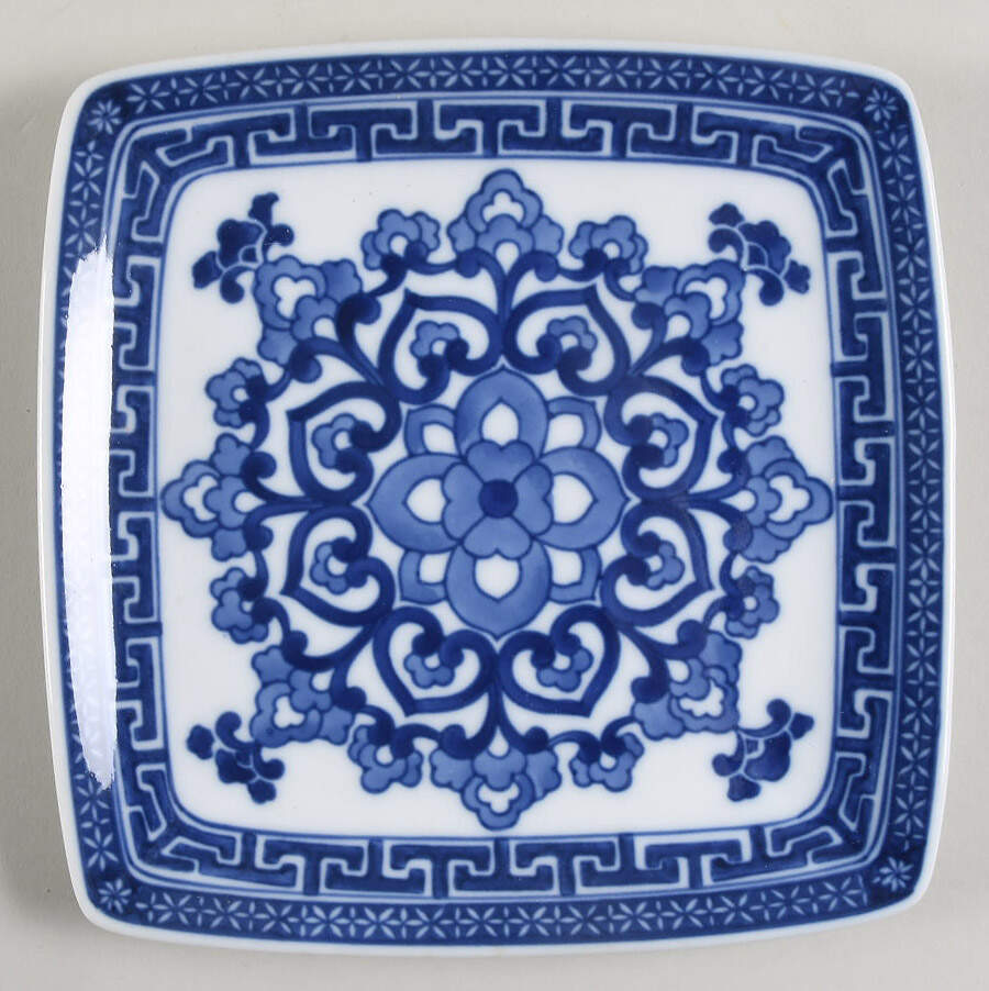 Asian Garden 7" Square Plate by Bombay-1