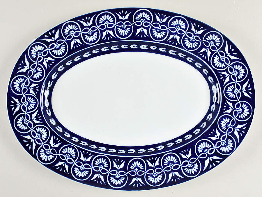 Asian Garden Underplate for Oval Tureen by Bombay-1