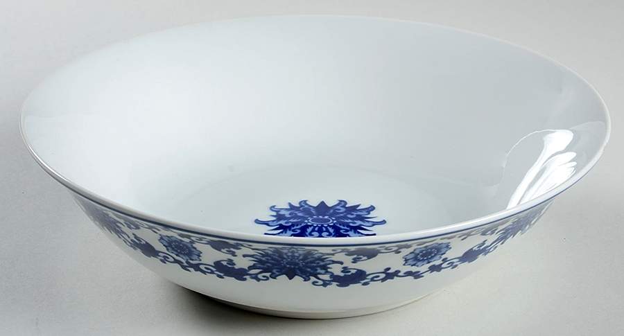 Asian Garden Large Round Serving Bowl by Bombay-1