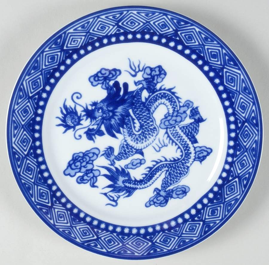 Asian Garden Salad Plate by Bombay-1