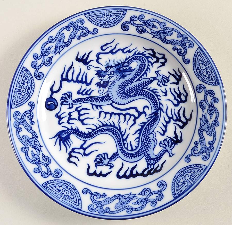 Asian Garden Salad Plate by Bombay-1