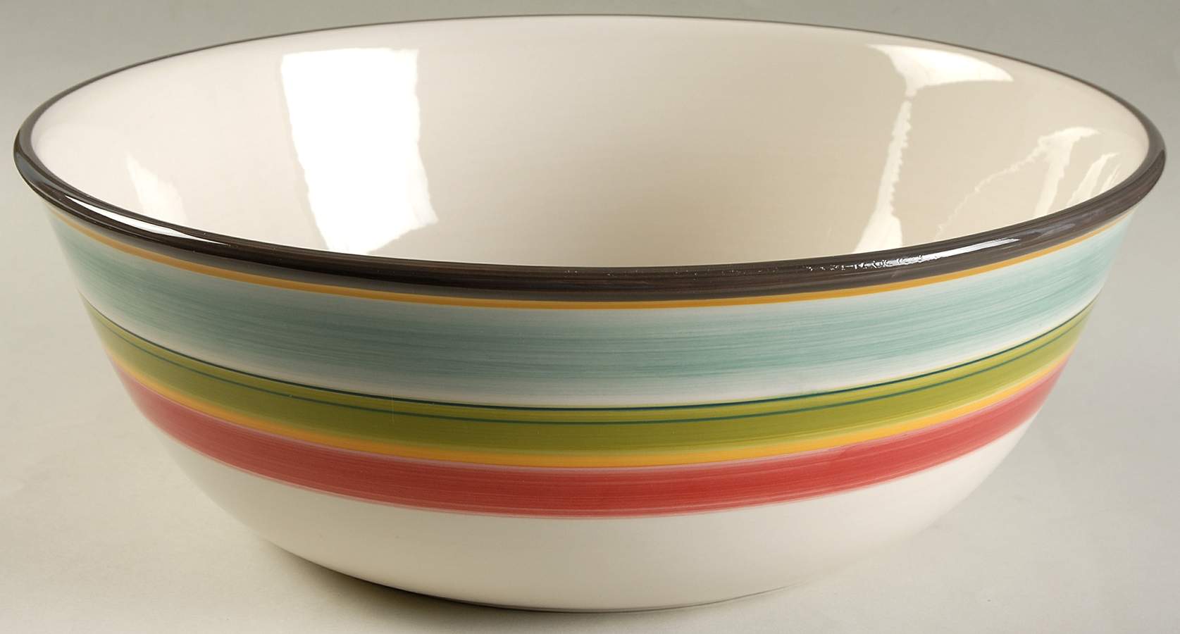 Santa Fe 12" Round Serving Bowl by Bobby Flay-1