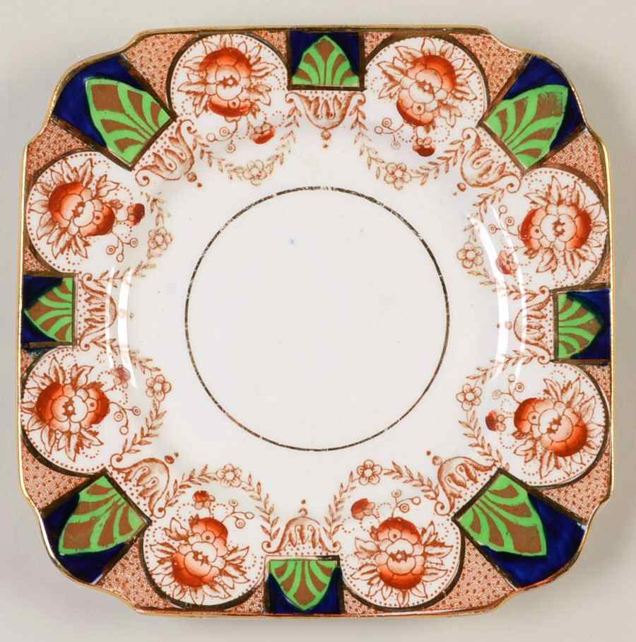 BUB6 Square Bread & Butter Plate by Burgess Bros-1