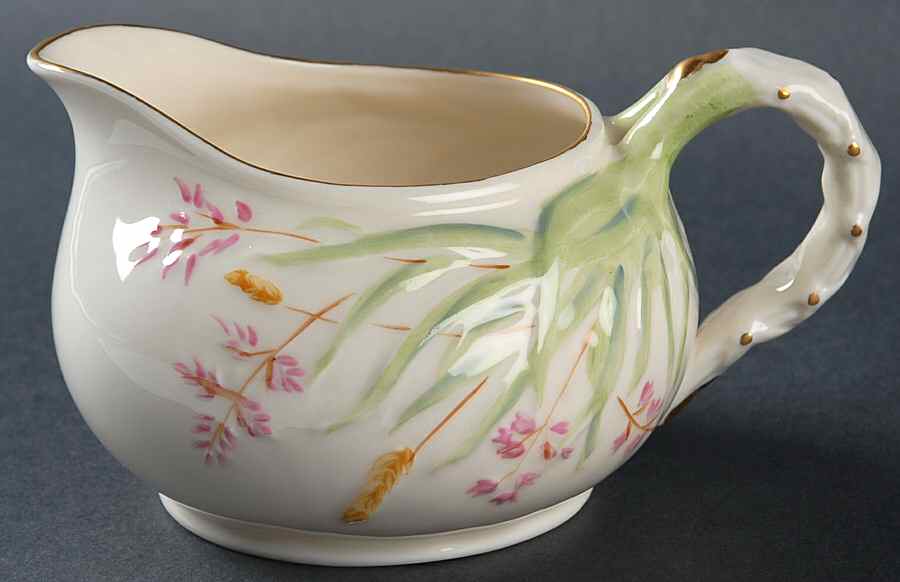Grass Water Creamer by Belleek Pottery (Ireland)-1