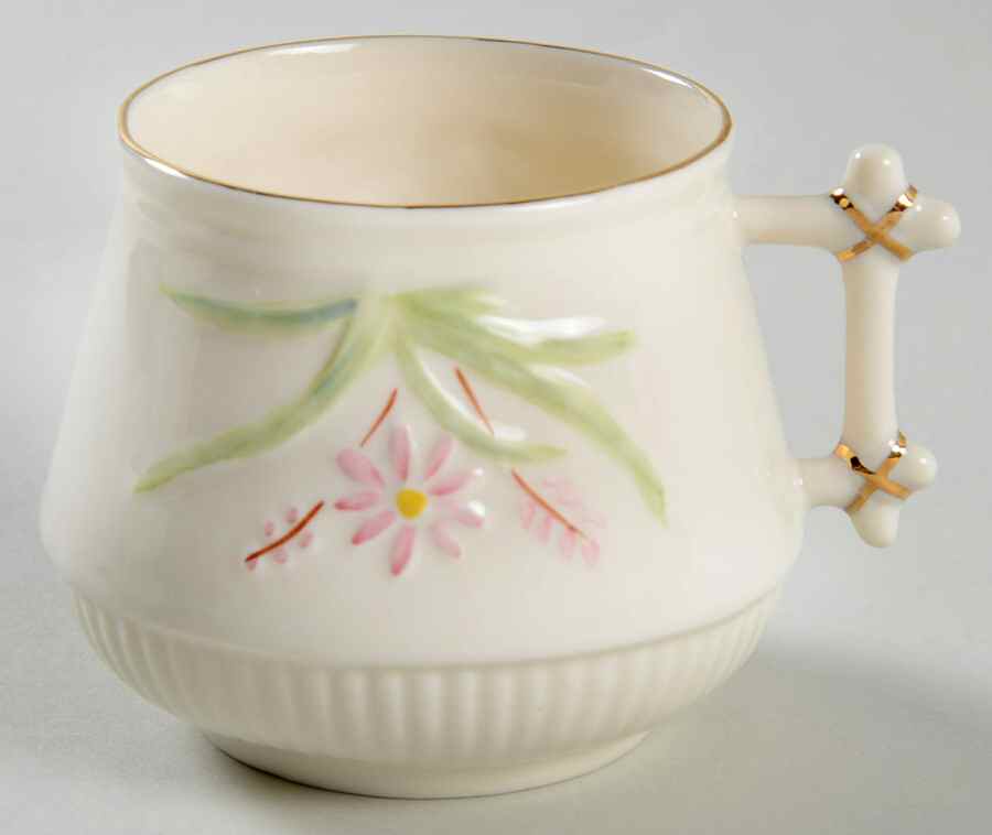 Finner Flat Cup by Belleek Pottery (Ireland)-1