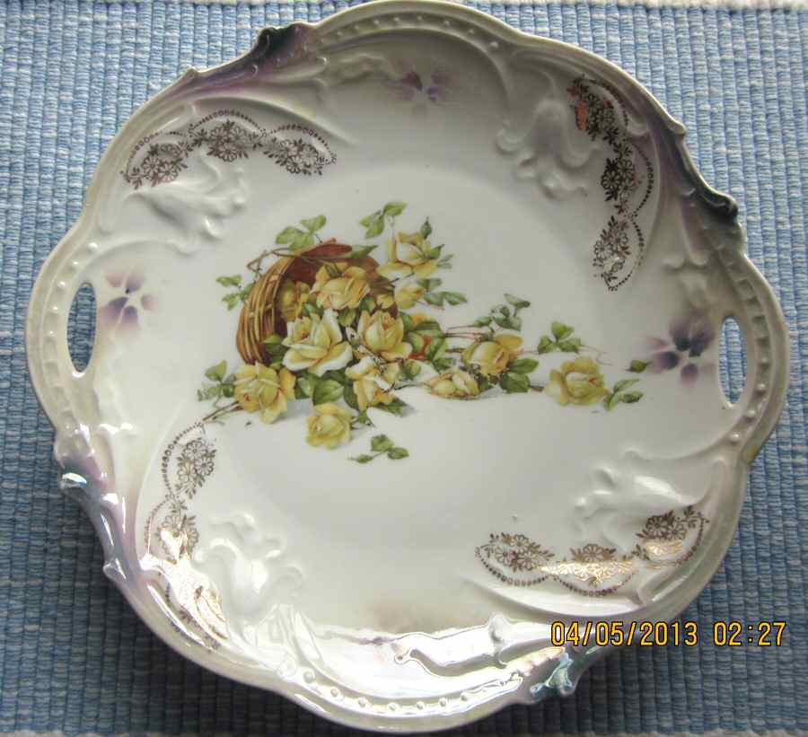 BAV474 Handled Cake Plate by Bavaria-1
