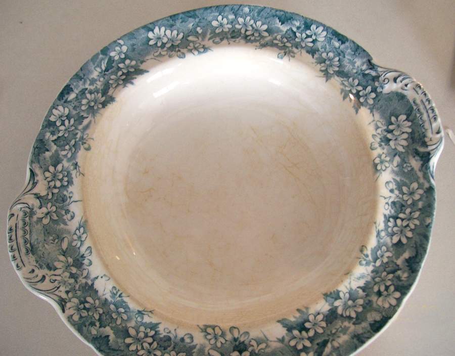 Mayflower (Blue) Round Vegetable No Lid by Bourne & Leigh-1