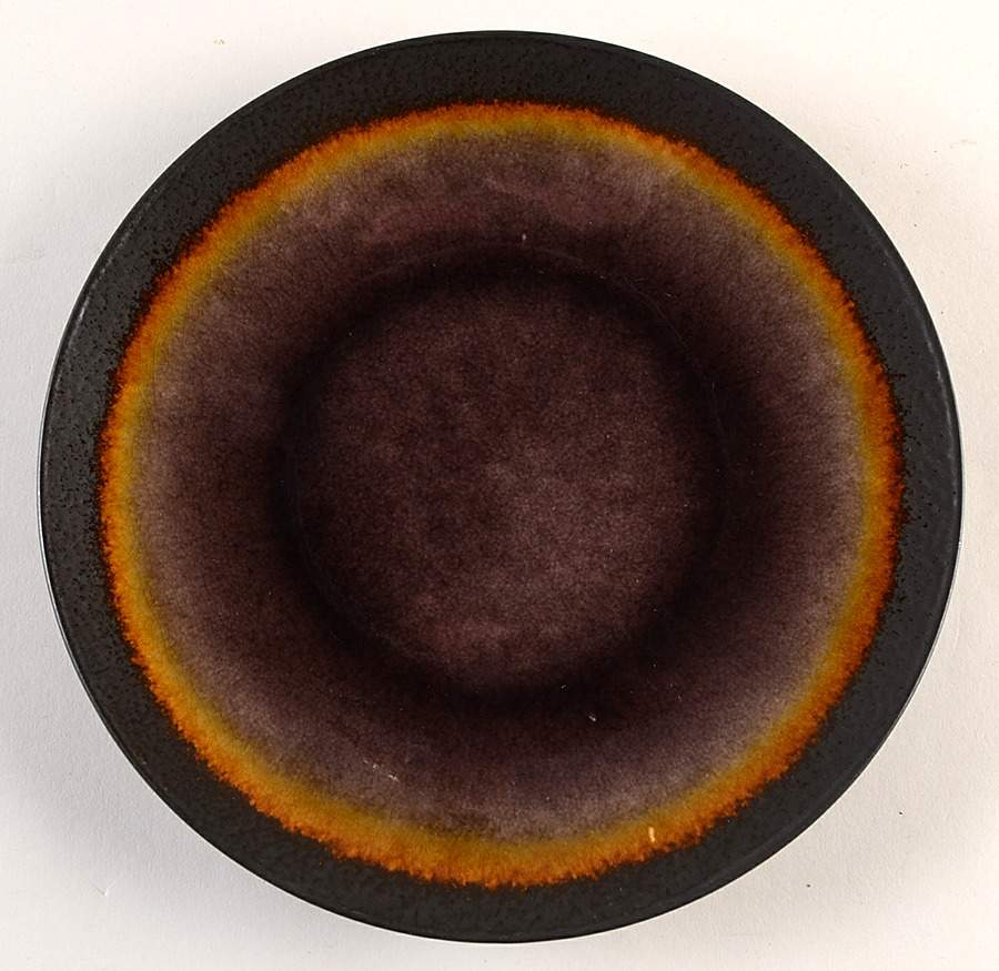 Galaxy Coupe Plum Salad Plate by Baum Brothers-1