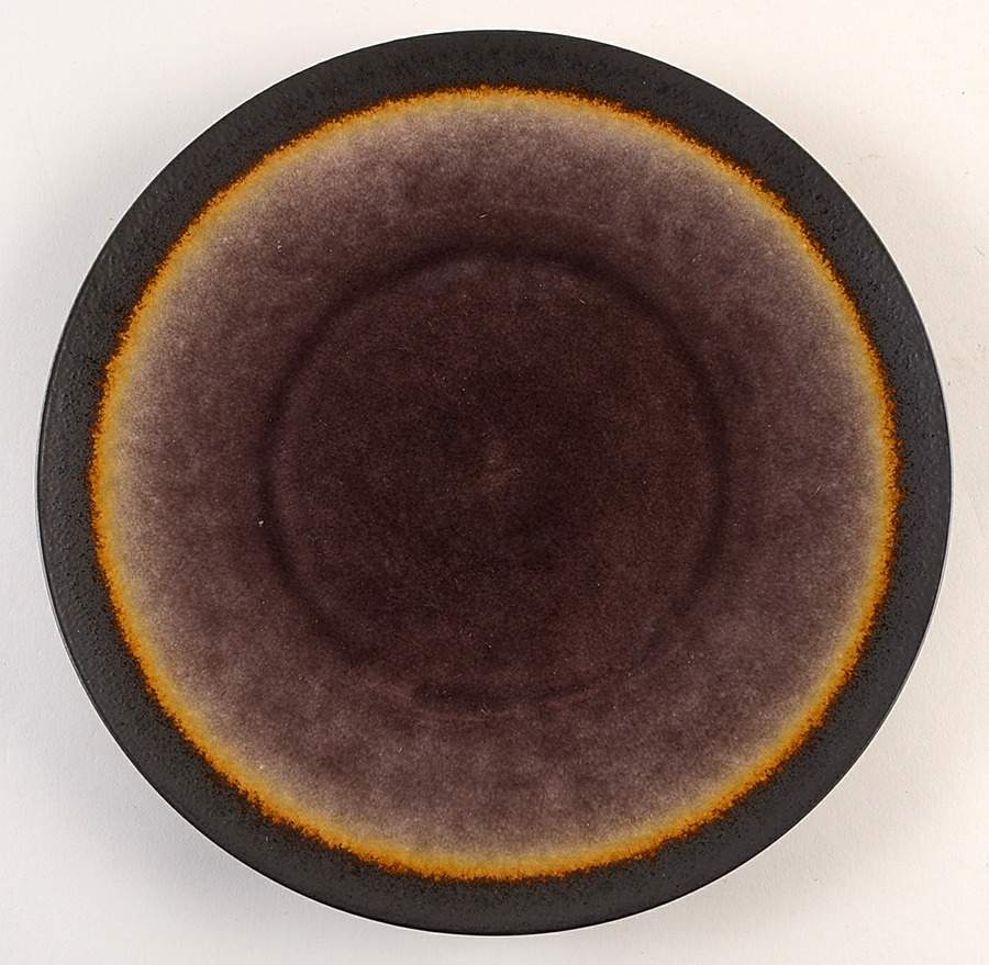 Galaxy Coupe Plum Dinner Plate by Baum Brothers-1