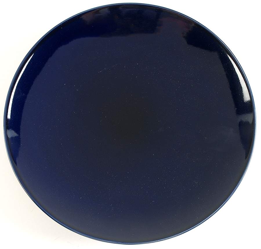 Blue & White Dinner Plate by Baum Brothers-1