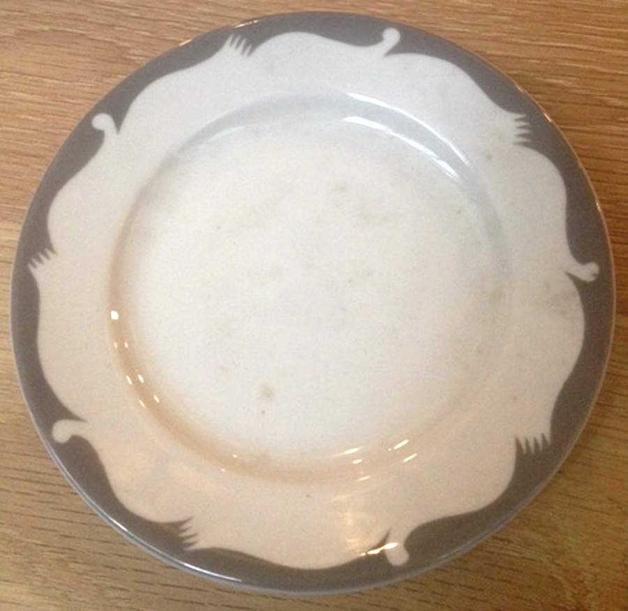BUF178 Dinner Plate by Buffalo Pottery-1