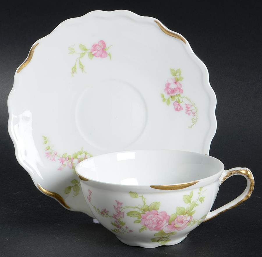 BLH83 Flat Cup & Saucer Set by Blakeman & Henderson-1