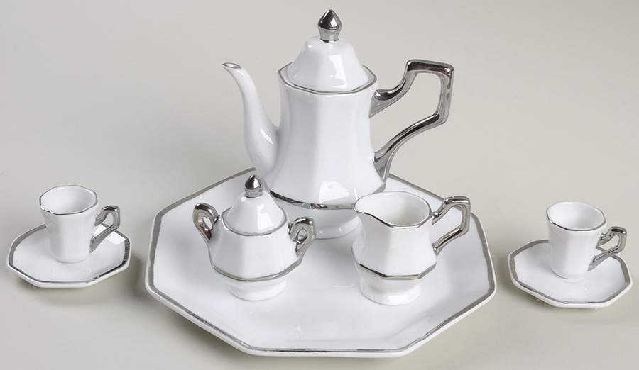 BAU84 (10 Piece) Miniature Tea Set by Baum Brothers-1