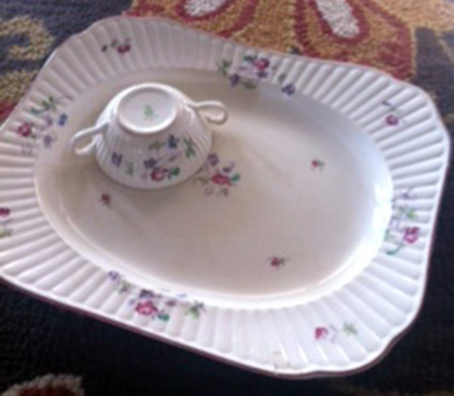 A7209 11" Oval Serving Platter by Booths-1