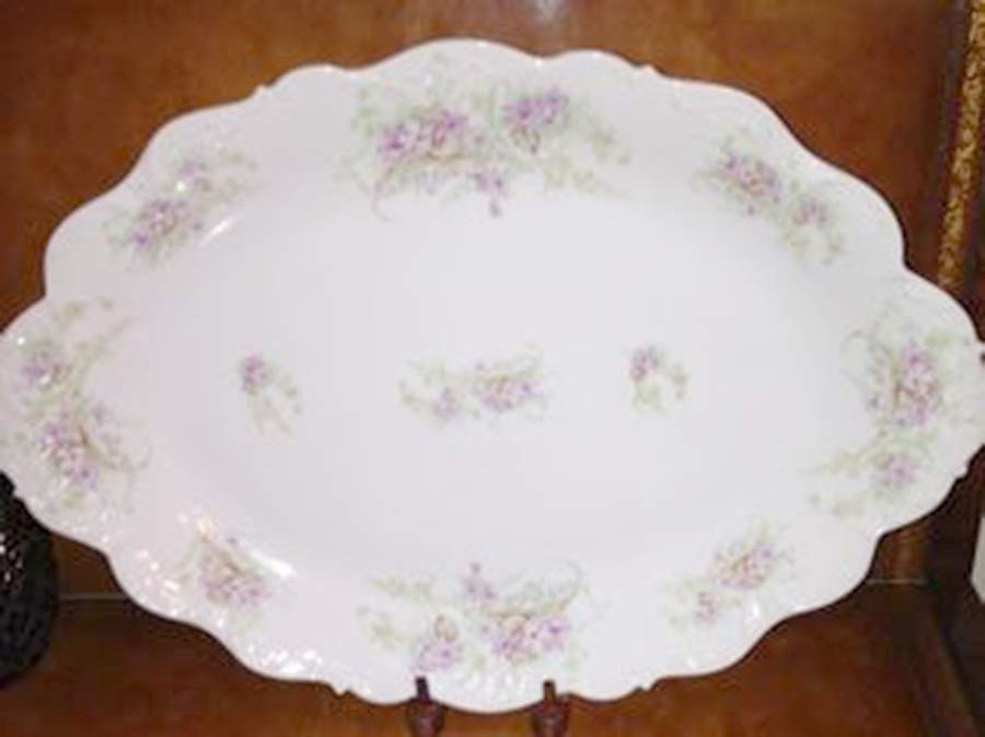 BWD784 12" Oval Serving Platter by Bawo & Dotter-1