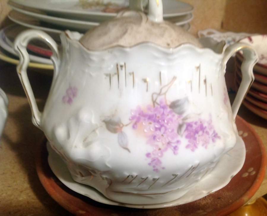 1758 Sugar Bowl & Lid by Bride Craft-1