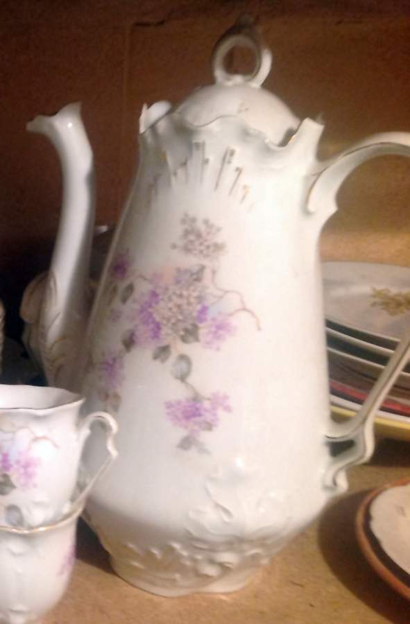 1758 Coffee Pot & Lid by Bride Craft-1