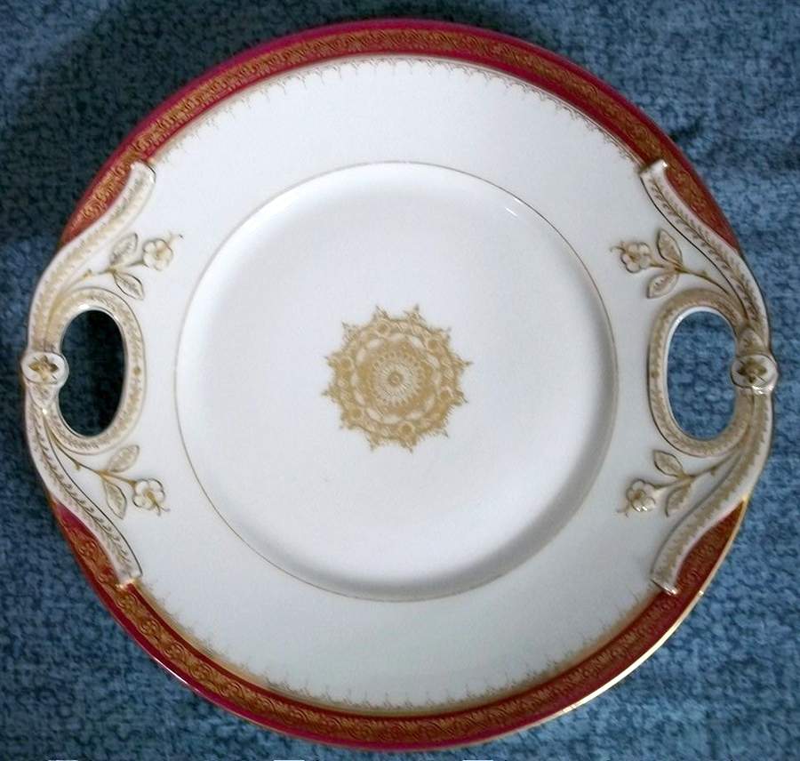 BWD786 Handled Cake Plate by Bawo & Dotter-1