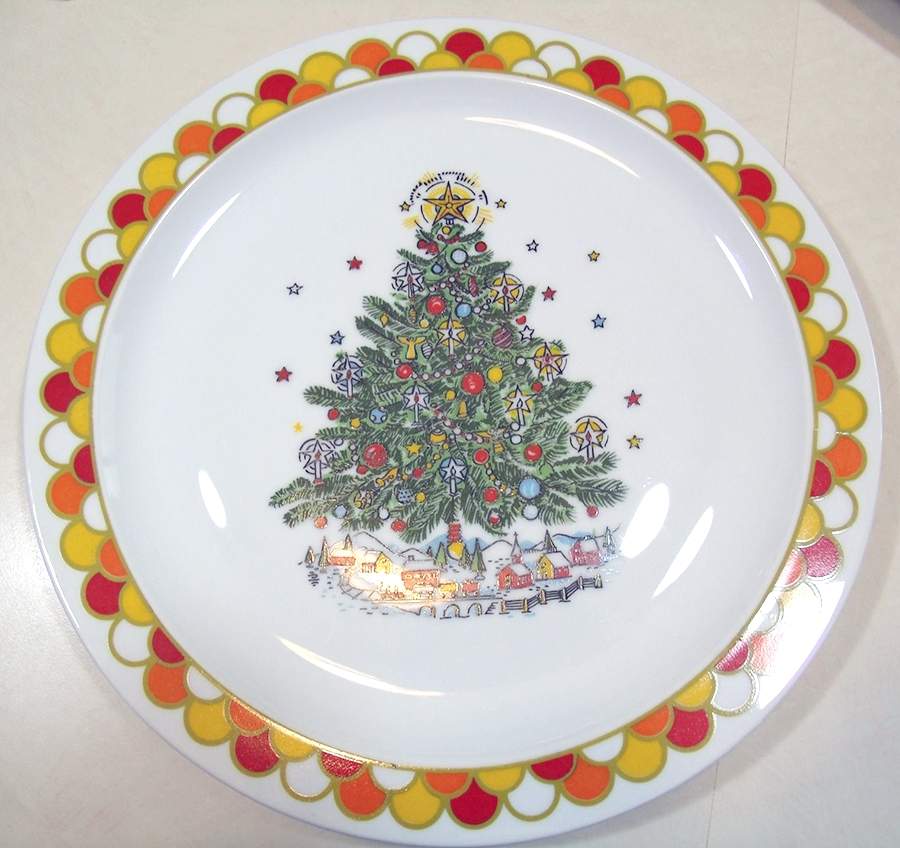 BRR19 12" Chop Plate (Round Platter) by Georges Briard-1