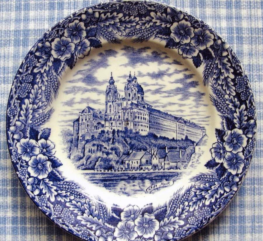 Austrian Castle Bread & Butter Plate by Broadhurst-1