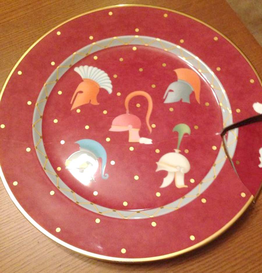 BGX4 Dinner Plate by Bulgaria-1
