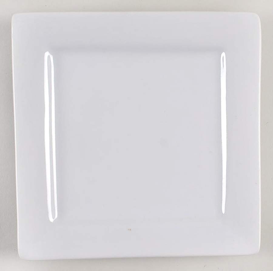 Whiteware (Square) Savion Appetizer Plate by Better Homes and Gardens-1