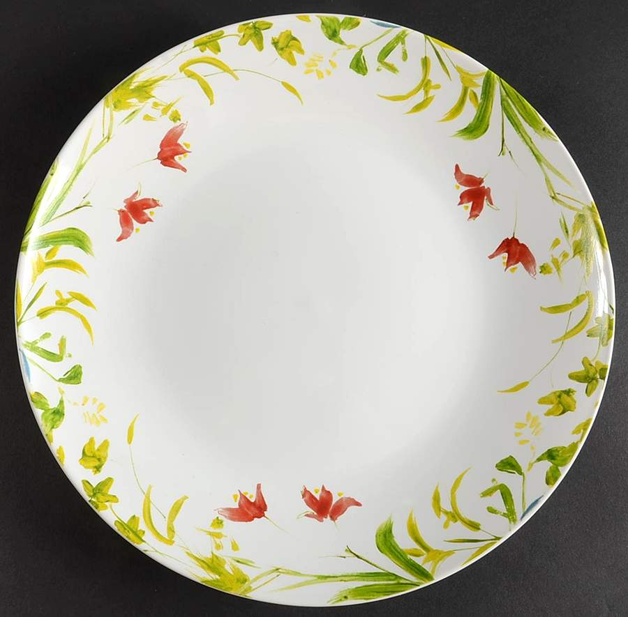 Meadow Rooster Dinner Plate by BonJour-1