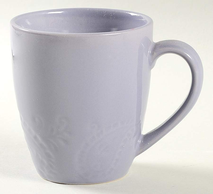 Paisley Vine Lavender Mug by BonJour-1