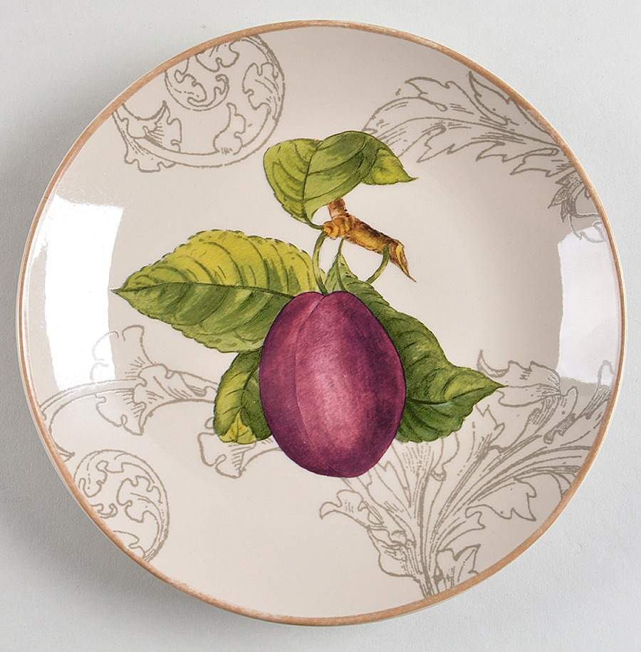 Orchard Harvest Salad Plate by BonJour-1