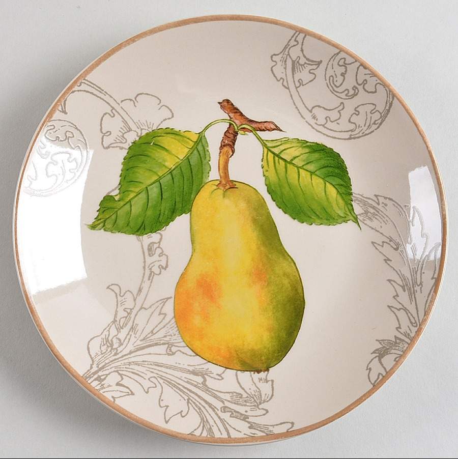 Orchard Harvest Salad Plate by BonJour-1