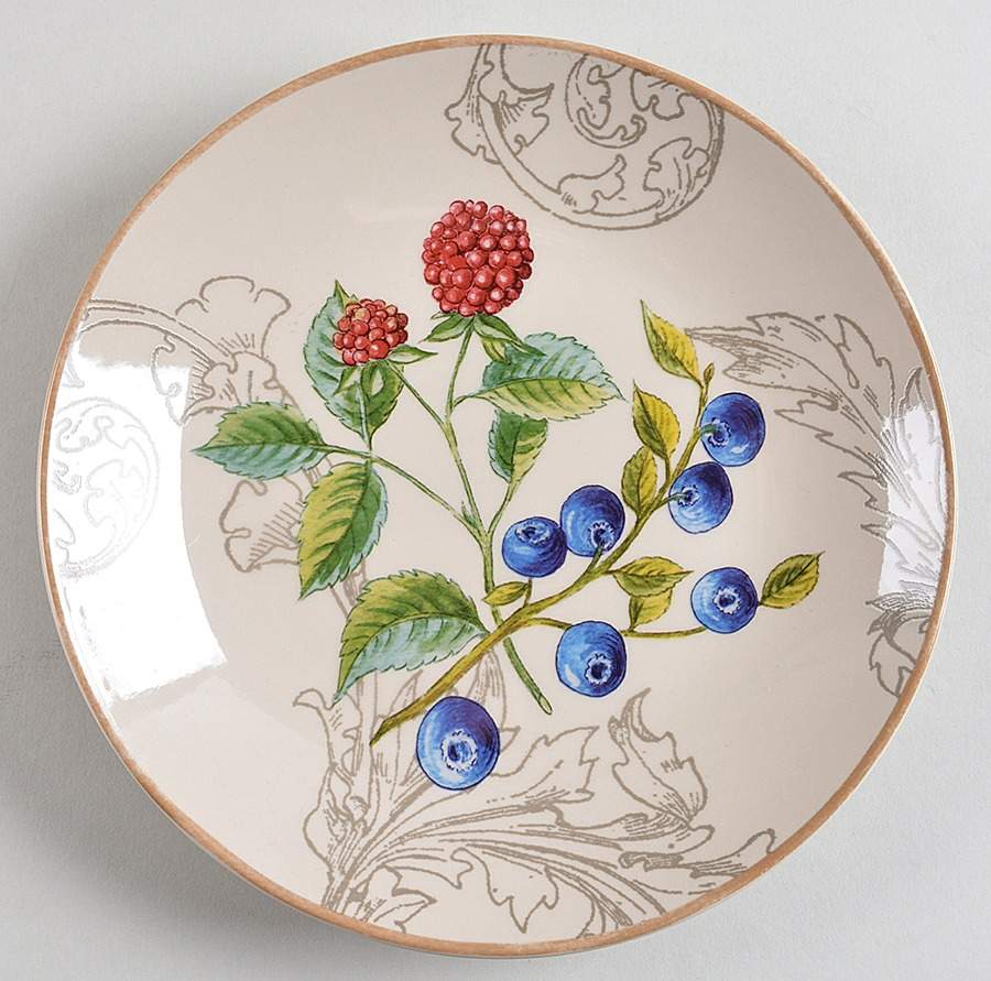 Orchard Harvest Salad Plate by BonJour-1