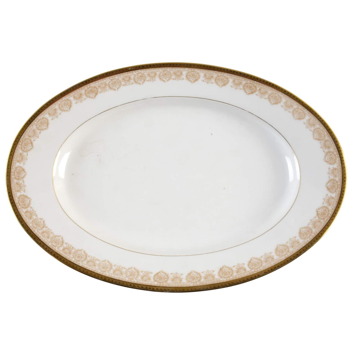 BWD799 16" Oval Serving Platter by Bawo & Dotter-1