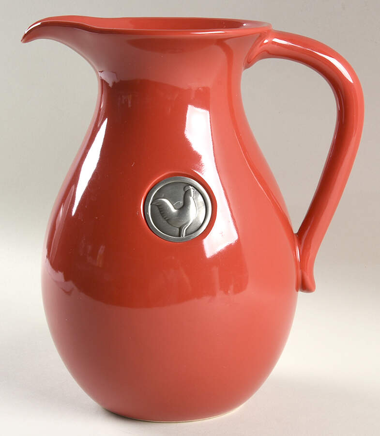 Country Simple Red Pitcher by Boston Warehouse-1