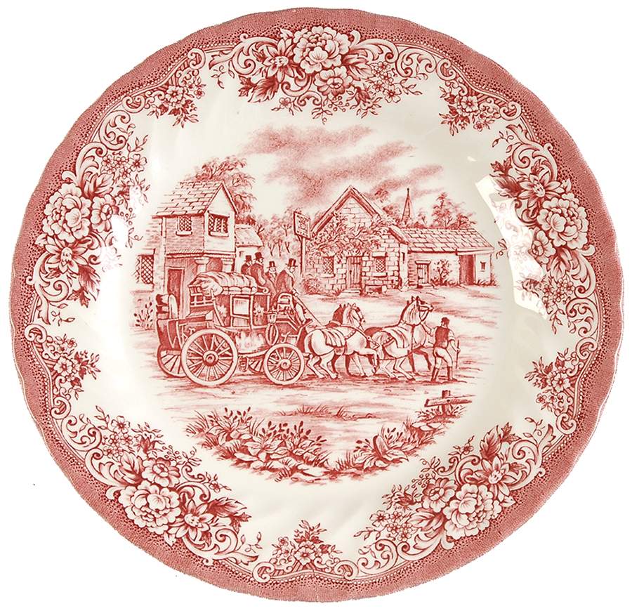 BTT2 (Pink) Salad Plate by Barratts-1