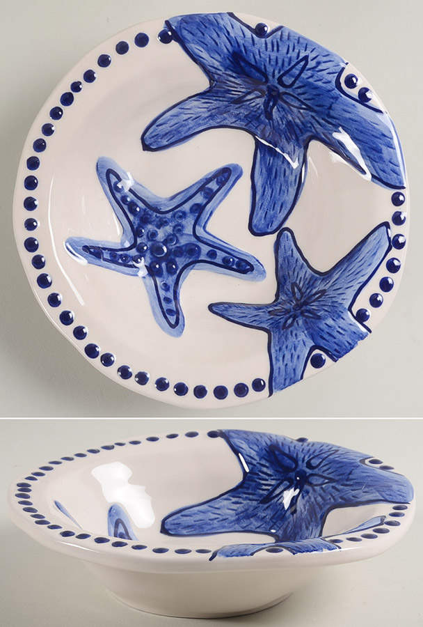 Magic Sea Rim Soup Bowl by Blue Sky-1