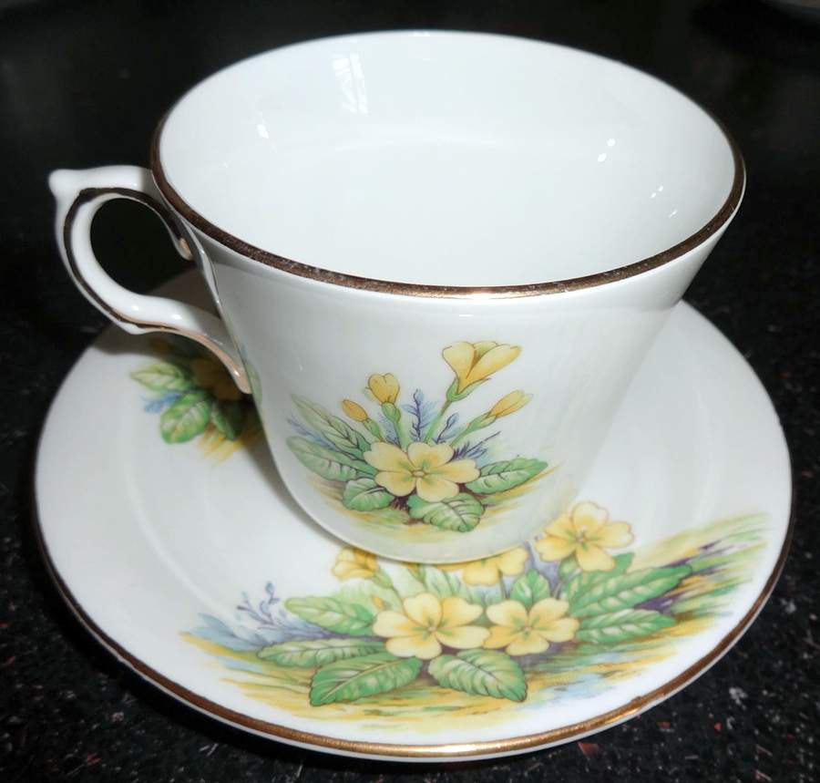 C1812 Flat Cup & Saucer Set by Bartley Internationa-1