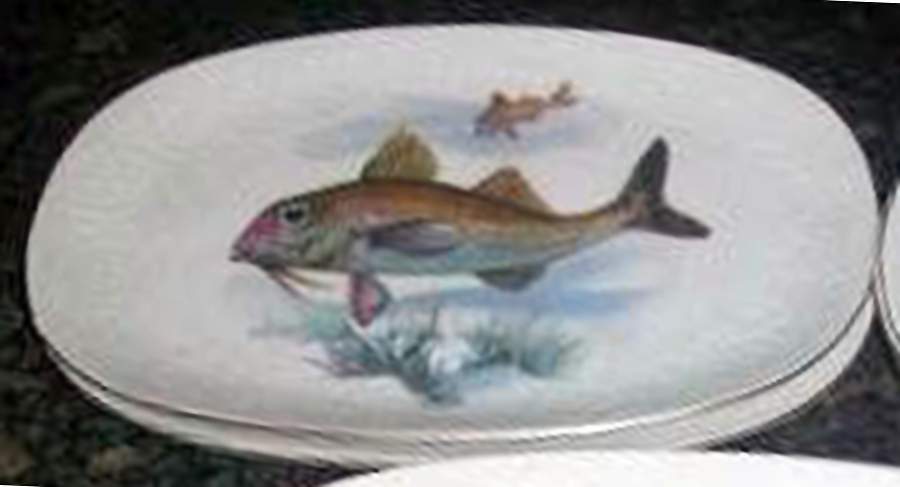 BHY4 11" Oval Serving Platter by Bhm-Bavaria-1