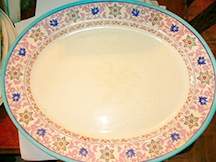 A740 12" Oval Serving Platter by Bishop & Stonier-1