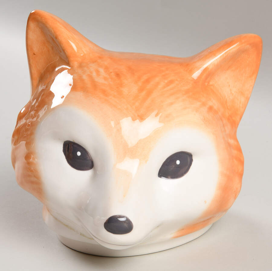 Forest Fox Lid for Cookie Jar by Better Homes and Gardens-1