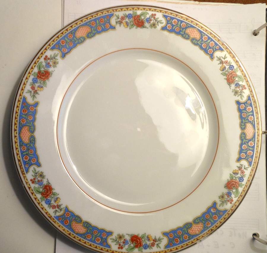 BOG153 Dinner Plate by George Borgfeldt-1