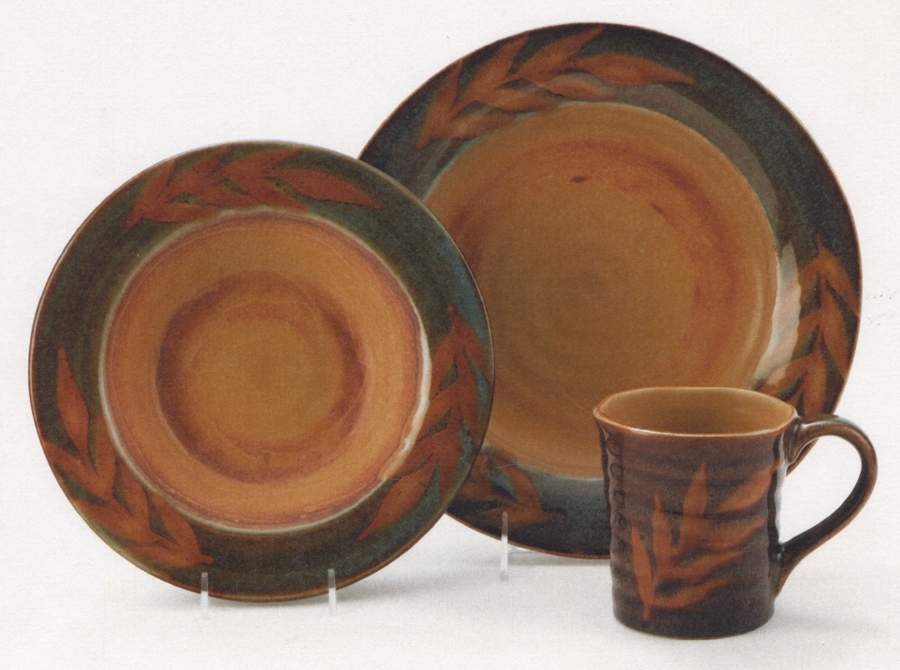 Dry Bamboo Dinner Plate by Baum Brothers-1