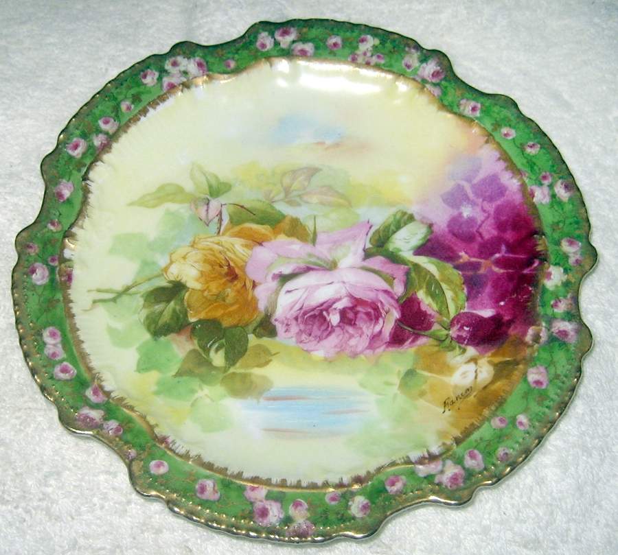 BOG154 Salad Plate by George Borgfeldt-1
