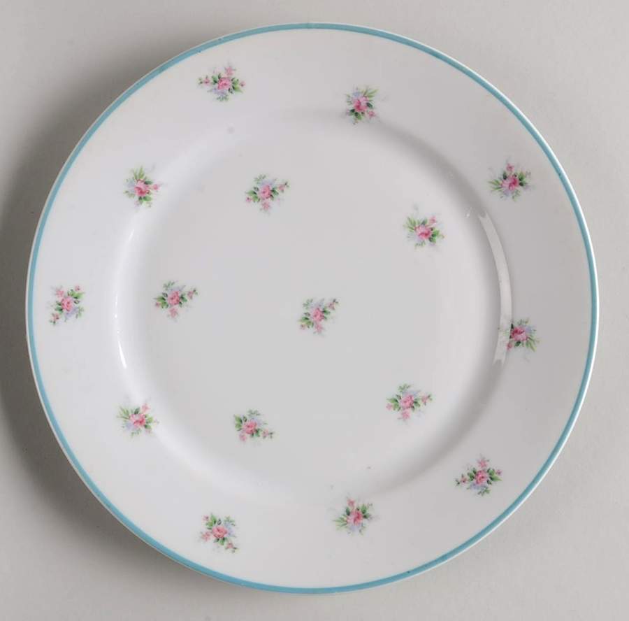 BAR68 Turquoise Salad Plate by Baronet-1