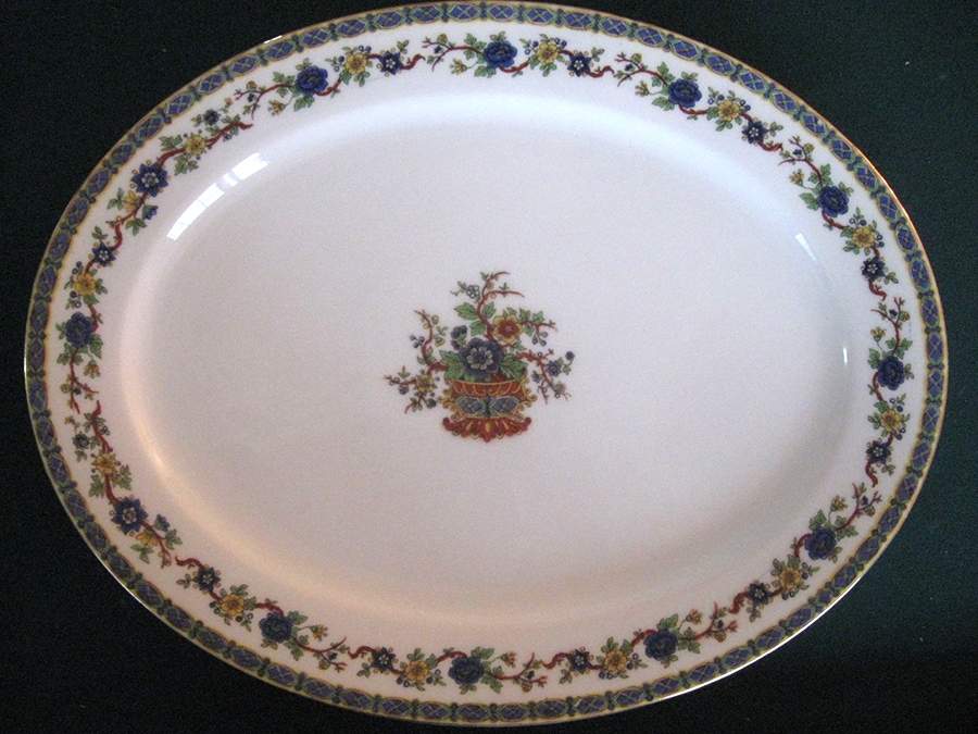 BWD833 16" Oval Serving Platter by Bawo & Dotter-1