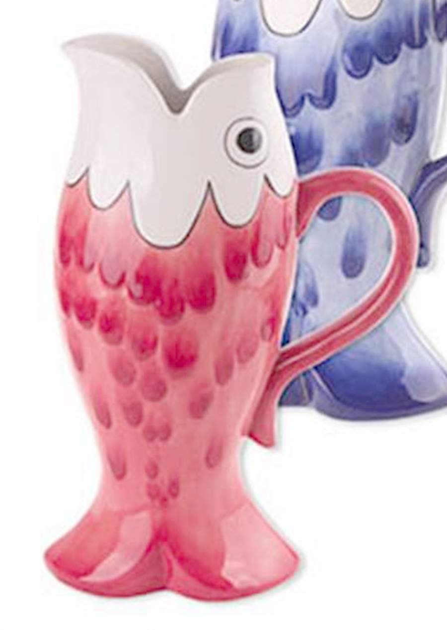 Petite Sardine Figural Pitcher by Blue Sky-1