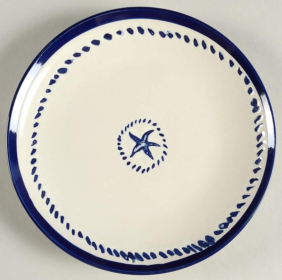 Under the Sea Salad Plate by Blue Sky-1