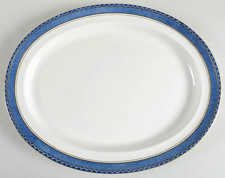 A32351 16" Oval Serving Platter by Booths-1