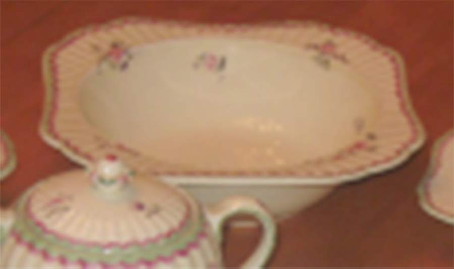 A4959 10" Square Vegetable Bowl by Booths-1